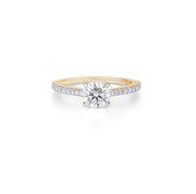 Lab Grown Solitaire Diamond Ring – 1.40 ct Round | IGI Certified